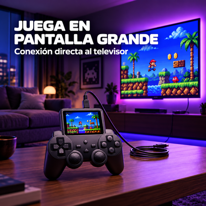 Retropix Mini con 520 juegos integrados