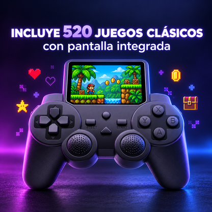Retropix Mini con 520 juegos integrados